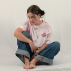 My Life's A Joke Pink Oversized Boxy T-Shirt